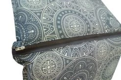 DOPPLER Lyra Liegenauflage, Grau Gemustert, Polyester, 200 X 60 X 7 Cm, Mit Kopfkissen Und Reißverschluss -Warmer Garten 6 19684.jpg