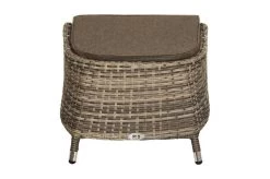 Ploß Rabida Hocker, Champagner-meliert, Polyrattan, 56x54x41 Cm, Zu Dining Sessel, Inkl. Polster -Warmer Garten 6 20160.jpg