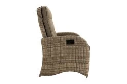 Ploß Rabida Comfort Dining / Lounge 2-Sitzer Sofa, Champagner-meliert, Polyrattan, 148x85x112 Cm, Verstellbar -Warmer Garten 6 20163.jpg