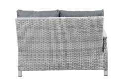 SIENA GARDEN Corido 2-Sitzer Sofa, Ice Grey, Alu / Gardino®-Geflecht, 136x83x88 Cm, Armlehne Rechts -Warmer Garten 6 20193.jpg