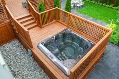 Outtech Steel Art Taurus Whirlpool, Grau/schwarz, 214x214x93 Cm / 1000L, 6 Pers., LED Corner Light, LCD Balboa Anzeige, WIFI READY -Warmer Garten 6 21289.jpg