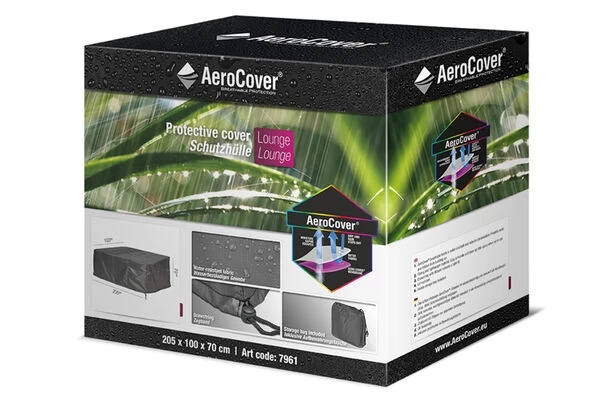 AeroCover Schutzhülle Für Lounge Bänke, In Anthrazit, Aus Ripstop-Gewebe, 205 X 100 X 70 Cm 9 AeroCover Schutzhülle Für Lounge Bänke, In Anthrazit, Aus Ripstop-Gewebe, 205 X 100 X 70 Cm – Bild 7
