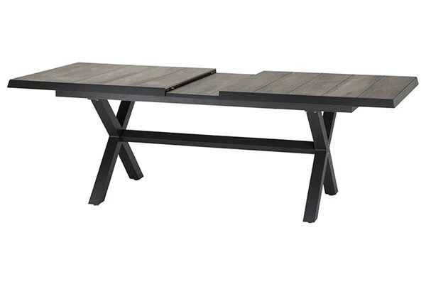 SIENA GARDEN Sincro Ausziehtisch, Anthrazit/natur-grau, Alu/Keramik, 205/265x103 Cm 12 SIENA GARDEN Sincro Ausziehtisch, Anthrazit/natur-grau, Alu/Keramik, 205/265x103 Cm – Bild 10