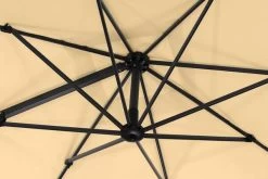 Schneider® SCHNEIDER Rhodos Eco Twist Ampelschirm, Natur, Quadratisch, 270 X 270 Cm -Warmer Garten 7 16617.jpg