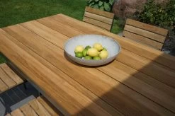 Ploß Brooklyn Tisch, Edelstahl/Teakholz, Gebürstet, 220x100cm -Warmer Garten 7 17617.jpg