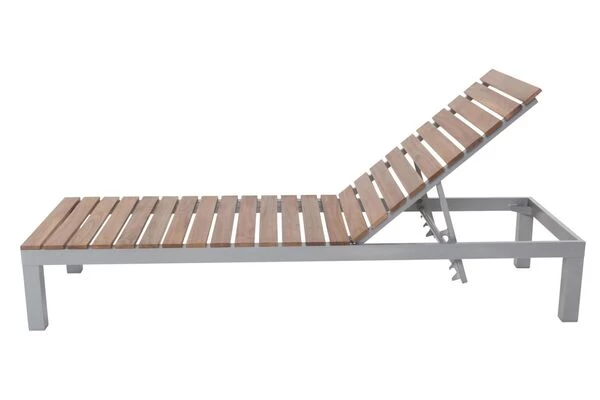 Villana 2er Sonnenliegen-Set, Alu/FSC-Akazienholz, 201x70x32,5cm, 4-fach Verstellbar, Mit Beistelltisch 45x45cm 10 Villana 2er Sonnenliegen-Set, Alu/FSC-Akazienholz, 201x70x32,5cm, 4-fach Verstellbar, Mit Beistelltisch 45x45cm – Bild 8