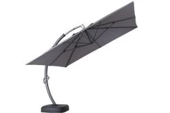 OUTFLEXX Luxus Ampelschirm, Anthrazit, Edelstahl/Aluminium, 350x350cm, Inkl. Schirmständer Und Schutzhülle -Warmer Garten 7 18352.jpg