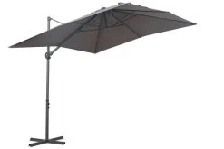 OUTFLEXX Ampelschirm, Anthrazit, Pulverbesch. Aluminium, 250x250cm, Inkl. Plattenständer 18 OUTFLEXX Ampelschirm, Anthrazit, Pulverbesch. Aluminium, 250x250cm, Inkl. Plattenständer -Warmer Garten 7 18354.jpg