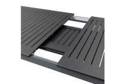 DOPPLER Expert Esstisch, Anthrazit/schwarz, Aluminium, 220-280 X 100 Cm, Ausziehbar -Warmer Garten 7 18624.jpg
