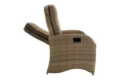 Ploß Rabida Comfort Dining / Lounge 2-Sitzer Sofa, Champagner-meliert, Polyrattan, 148x85x112 Cm, Verstellbar -Warmer Garten 7 20163.jpg