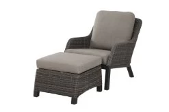 SIENA GARDEN Corido Loungehocker, Charcoal, Alu / Gardino®-Geflecht, 61x63x45 Cm -Warmer Garten 7 20200.jpg