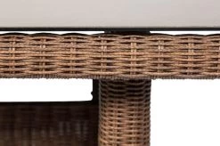 OUTFLEXX Dining Tisch, Hellbraun, Polyrattan, 220 X 100 Cm, Tischplatte Spraystone, 6mm -Warmer Garten 7 20677.jpg