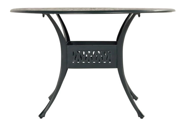 HARTMAN Amalfi Sitzgruppe, Dunkelgrün, Alu-Guss, 4 Diningsessel, Inkl. Polster, Ø120cm 9 HARTMAN Amalfi Sitzgruppe, Dunkelgrün, Alu-Guss, 4 Diningsessel, Inkl. Polster, Ø120cm – Bild 7