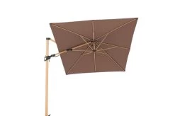 DOPPLER Alu Wood Pendelschirm, Greige, Alu/Polyester, 300x220 Cm, Mit Kurbel, Holzoptik 16 DOPPLER Alu Wood Pendelschirm, Greige, Alu/Polyester, 300x220 Cm, Mit Kurbel, Holzoptik -Warmer Garten 7 22338.jpg