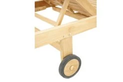 Gartenliege Archimedes Aus Teakholz Von Ploß, Mit Rädern Und Tablett -Warmer Garten 8 12855.jpg