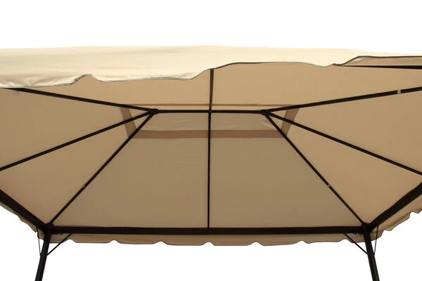 OUTFLEXX Ersatzdach Für Sahara Pavillon, Beige, Polyester, 300 X 400 Cm 10 OUTFLEXX Ersatzdach Für Sahara Pavillon, Beige, Polyester, 300 X 400 Cm – Bild 8