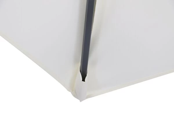 OUTFLEXX Ampelschirm, Anthrazit/creme, Pulverbesch. Aluminium, 400x300cm, Inkl. Plattenständer 10 OUTFLEXX Ampelschirm, Anthrazit/creme, Pulverbesch. Aluminium, 400x300cm, Inkl. Plattenständer – Bild 8