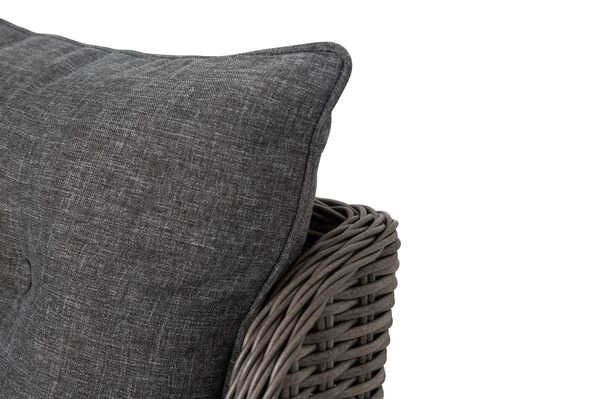 OUTFLEXX Dining Sessel, Grau, Polyrattan, 78 X 63 X 93 Cm, Rücken Stufenlos Verstellbar 10 OUTFLEXX Dining Sessel, Grau, Polyrattan, 78 X 63 X 93 Cm, Rücken Stufenlos Verstellbar – Bild 8