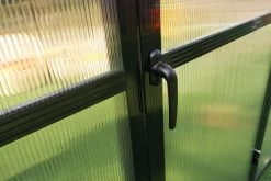 OUTFLEXX Gewächshaus, Schwarz, Alu/Polycarbonat, 295x295x270 Cm, Pulverbeschichtet -Warmer Garten 8 20086.jpg