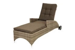 Ploß Rabida Comfort Rollliege, Champagner-meliert, Polyrattan, 198x68x44cm, Verstellbar, Hohe Sitzhöhe 29 Ploß Rabida Comfort Rollliege, Champagner-meliert, Polyrattan, 198x68x44cm, Verstellbar, Hohe Sitzhöhe -Warmer Garten 8 20165.jpg