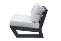 OUTFLEXX Loungesessel, Anthrazit / Creamy White, Aluminium / Polyester, 73x86x66 Cm, Inkl. Polster -Warmer Garten 8 20555.jpg