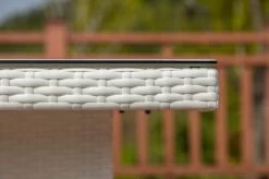 OUTFLEXX Dining Tisch, Weiß, Polyrattan, 200 X 95 Cm, Tischplatte Spraystone, 6mm -Warmer Garten 8 20667.jpg