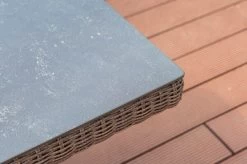 OUTFLEXX Dining Tisch, Hellbraun, Polyrattan, 220 X 100 Cm, Tischplatte Spraystone, 6mm -Warmer Garten 8 20677.jpg