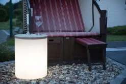 8-SEASONS Shining Drum Dekoleuchte, Weiß, Polyethylen, Outdoor -Warmer Garten 8 20888 2.jpg