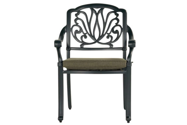 HARTMAN Amalfi Sitzgruppe, Dunkelgrün, Alu-Guss, 4 Diningsessel, Inkl. Polster, Ø120cm 10 HARTMAN Amalfi Sitzgruppe, Dunkelgrün, Alu-Guss, 4 Diningsessel, Inkl. Polster, Ø120cm – Bild 8