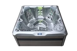 Outtech Steel Art Taurus Whirlpool, Grau/schwarz, 214x214x93 Cm / 1000L, 6 Pers., LED Corner Light, LCD Balboa Anzeige, WIFI READY -Warmer Garten 8 21289.jpg