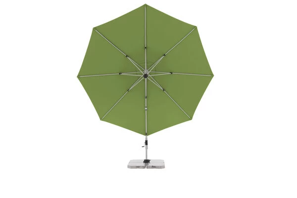 DOPPLER Active Pendelschirm, Fresh Green, Alu/Polyester, 370cmx210 Cm, Mit Kurbel, 360°-drehbar 10 DOPPLER Active Pendelschirm, Fresh Green, Alu/Polyester, 370cmx210 Cm, Mit Kurbel, 360°-drehbar – Bild 8