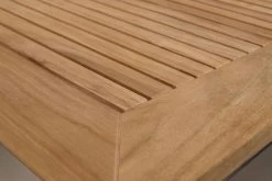 OUTFLEXX Sitzgruppe, Silber, Edelstahl/Teak, Esstisch 200 X 90 Cm, 6 Stapelstühle Gepolstert -Warmer Garten 9 14203.jpg