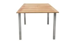 OUTFLEXX Set, Silber, 150 X 90 Cm, Edelstahl/Teak, Ausziehtisch, 6 Stühle, 2 Multipositionssessel -Warmer Garten 9 14237.jpg