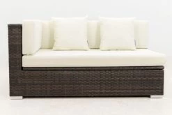 OUTFLEXX 2-Sitzer Ecksofa, Braun Marmoriert, Polyrattan, 145 X 85 X 70 Cm, Wasserfeste Kissenbox, Armlehne Re. -Warmer Garten 9 15734 4 BOX.jpg