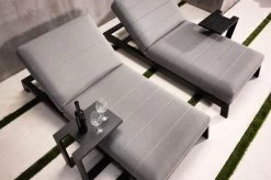 OUTFLEXX Bite Loungeliege, Flanelle, Alu/Sunbrella, 203 X 90 X 38 Cm, 4-fach Verstellbar -Warmer Garten 9 16082.jpg