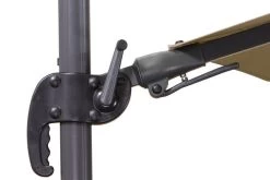 Schneider® SCHNEIDER Rhodos Eco Twist Ampelschirm, Taupe, Rund, Ø 300 Cm -Warmer Garten 9 16621.jpg