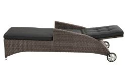 Ploß Rocking Comfort Rollliege, Grau/braun-meliert, Polyrattan, 195x65x42cm, Verstellbar, Hohe Sitzhöhe 20 Ploß Rocking Comfort Rollliege, Grau/braun-meliert, Polyrattan, 195x65x42cm, Verstellbar, Hohe Sitzhöhe -Warmer Garten 9 18208.jpg