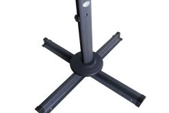 OUTFLEXX Ampelschirm, Anthrazit, Pulverbesch. Aluminium, 400x300cm, Inkl. Plattenständer -Warmer Garten 9 18348.jpg