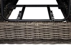 OUTFLEXX Rollliege, Grau, Polyrattan, 200x70x27,5cm, Rückenlehne 5-fach Verstellbar -Warmer Garten 9 18367.jpg
