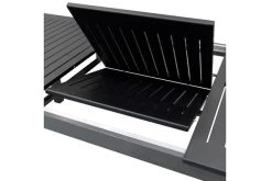 DOPPLER Expert Esstisch, Anthrazit/schwarz, Aluminium, 220-280 X 100 Cm, Ausziehbar -Warmer Garten 9 18624.jpg