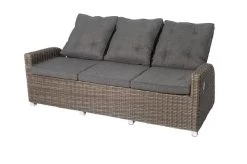 OUTFLEXX Dining 3-Sitzer Sofa, Grau, Polyrattan, 210 X 83 X 110 Cm, Mehrfach Verstellbar -Warmer Garten 9 18913.jpg