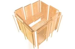 KARIBU Sauna Alcinda 2, Fichtenholz 68 Mm, Eckeinstieg, Ca. 3,6m² -Warmer Garten 9 20265 4.jpg