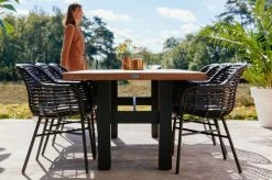 HARTMAN Cecilia Diningsessel, Schwarz, Alu / Polyrattan, 62 X 62 X 84 Cm -Warmer Garten 9 20444.jpg