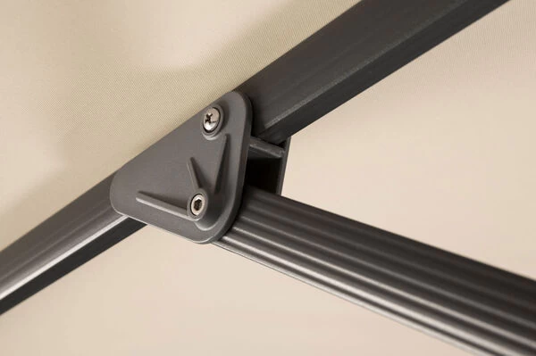 Schneider® SCHNEIDER Rhodos Grande Ampelschirm, Natur, Ø 400 Cm, Rund 10 Schneider® SCHNEIDER Rhodos Grande Ampelschirm, Natur, Ø 400 Cm, Rund – Bild 8